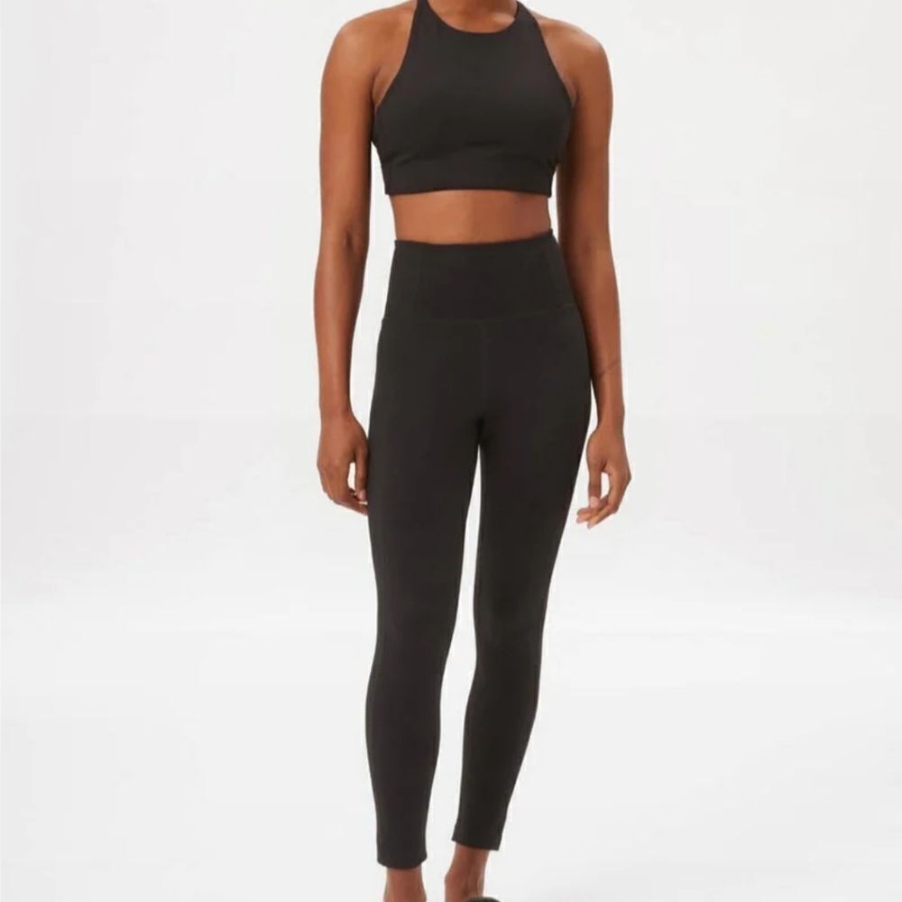 Girlfriend Collective Black Compressive High Rise Leggings